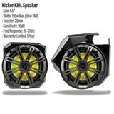 SSV Works '25-'26 Polaris RZR Pro R Front 6.5" Dash Speaker Pods