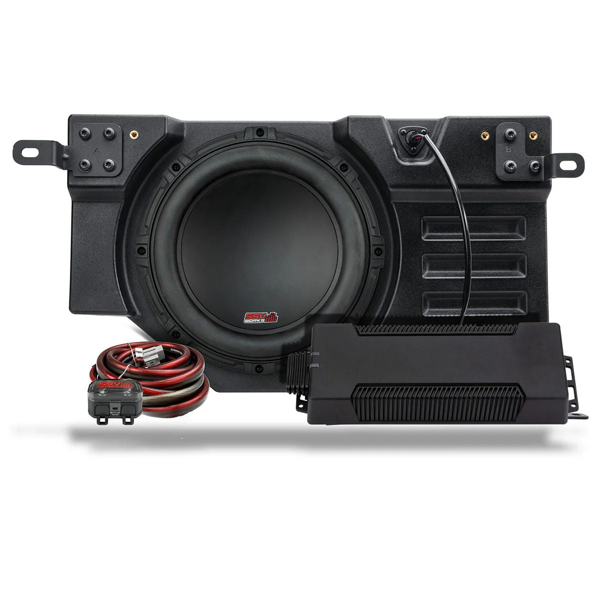 SSV Works Can-Am Defender HD11 10" Plug & Play Ported Subwoofer Kit