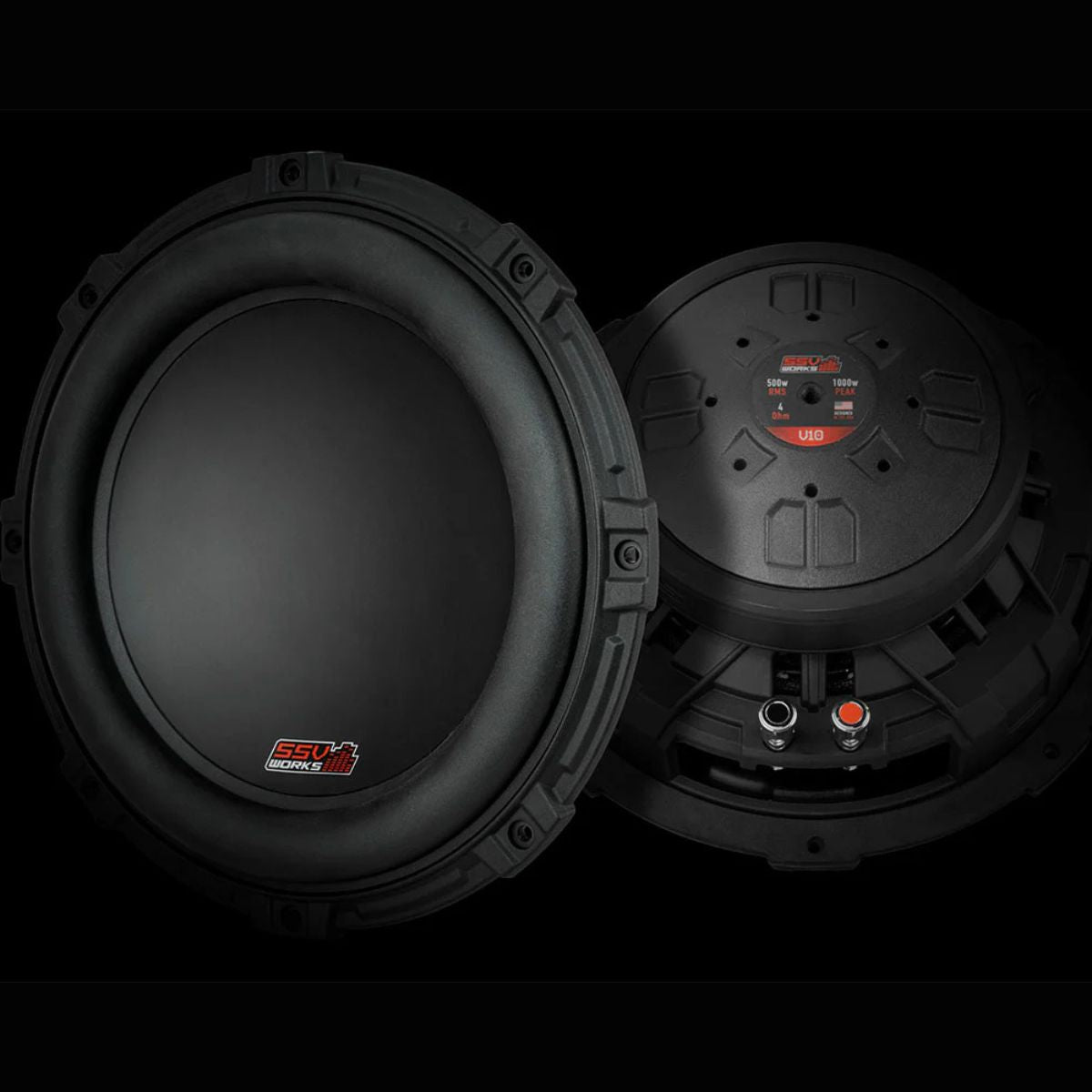 SSV Works Can-Am Defender HD11 10" Plug & Play Ported Subwoofer Kit