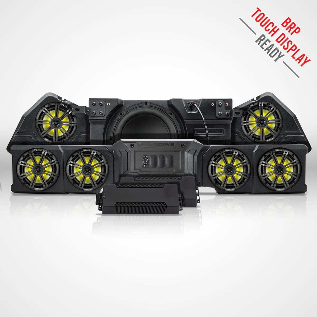 SSV Works '26+ Can-Am Defender HD11 5-Phase K-Spec 1.65 KW 7-Speaker Audio Kit