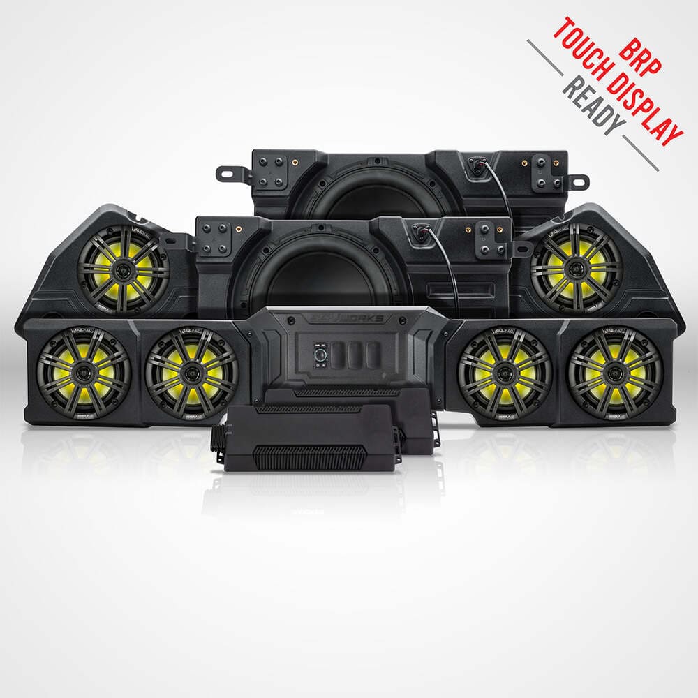 SSV Works '26+ Can-Am Defender HD11 7-Phase K-Spec 1.65 KW 8-Speaker Audio Kit
