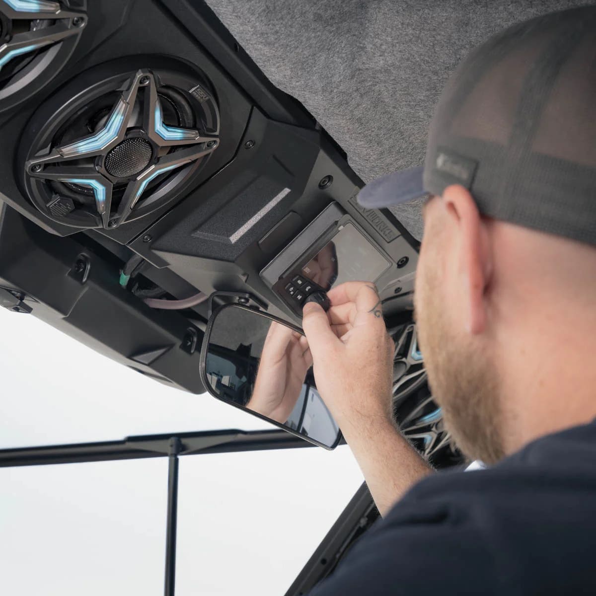 SSV Works '26+ Can-Am Defender HD11 MRB4 4-Phase V-Spec 1.65 KW 5-Speaker Audio Kit