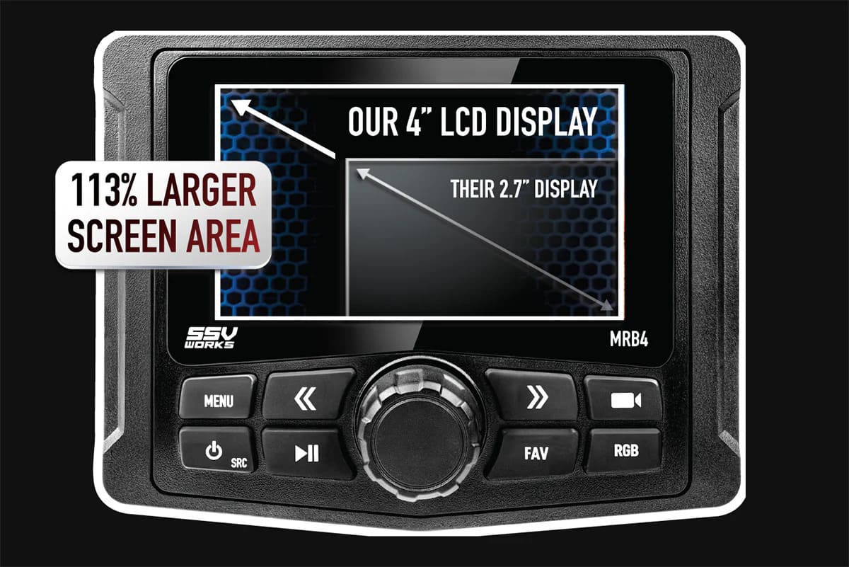 SSV Works '26+ Can-Am Defender HD11 MRB4 5-Phase V-Spec 1.65 KW 7-Speaker Audio Kit