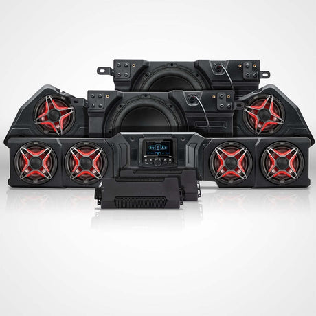 SSV Works '26+ Can-Am Defender HD11 MRB4 7-Phase V-Spec 1.65 KW 8-Speaker Audio Kit