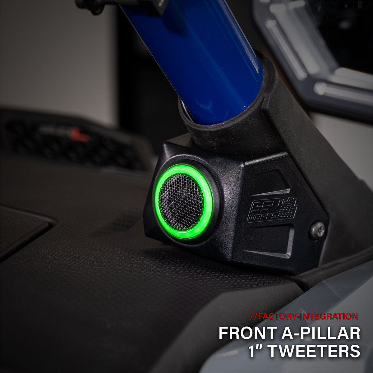 SSV Works '26 Polaris RZR Pro R Ultimate 6-Speaker Factory Audio Plug & Play Upgrade Kit