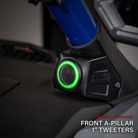 SSV Works '26 Polaris RZR Pro R Ultimate 6-Speaker Factory Audio Plug & Play Upgrade Kit