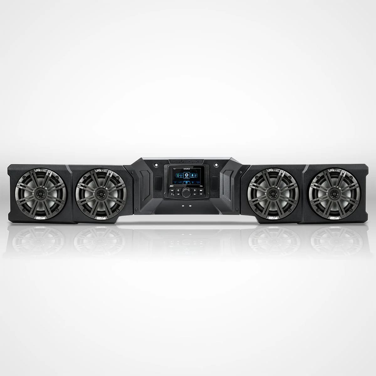 SSV Works Can-Am Defender HD10/HD11 MRB4 Kicker KM 4-Speaker Overhead Bluetooth Sound Bar