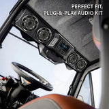 SSV Works Can-Am Defender HD10/HD11 MRB4 Kicker KM 4-Speaker Overhead Bluetooth Sound Bar