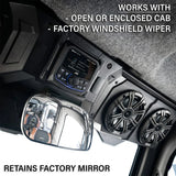 SSV Works Can-Am Defender HD10/HD11 MRB4 Kicker KM 4-Speaker Overhead Bluetooth Sound Bar