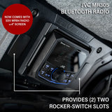 SSV Works Can-Am Defender HD10/HD11 MRB4 Kicker KM 4-Speaker Overhead Bluetooth Sound Bar