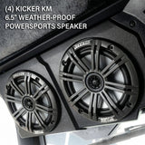SSV Works Can-Am Defender HD10/HD11 MRB4 Kicker KM 4-Speaker Overhead Bluetooth Sound Bar