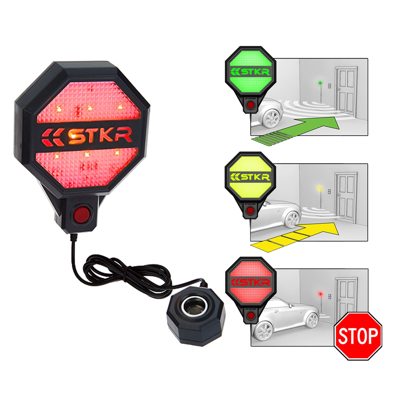Photo of Adjustable Garage Parking Sensor by STKR Concepts - Premium Sensors for UTVs / Side by Sides