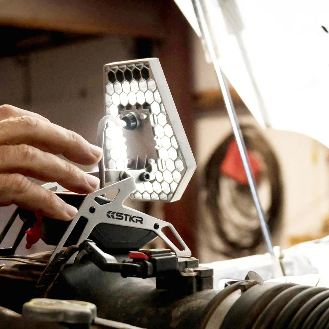 Photo of Mobile Task Light - 1200 Lumen Flood Light by STKR Concepts - Premium Light Pods for UTVs / Side by Sides