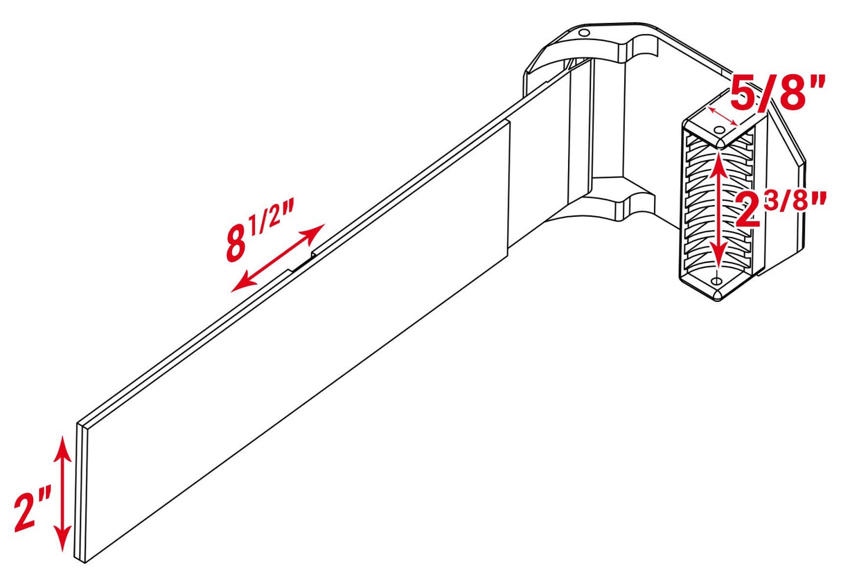 SuperATV Windshield Clamp Kit