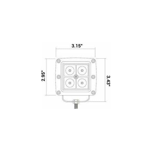 3" LED Cube Lights