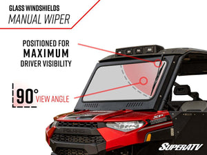 SuperATV Bobcat UV34 Glass Windshield