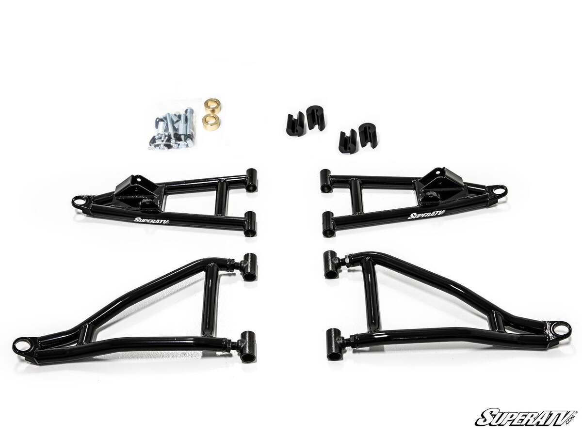 SuperATV Bobcat UV34 High-Clearance 2” Forward Offset A-Arms