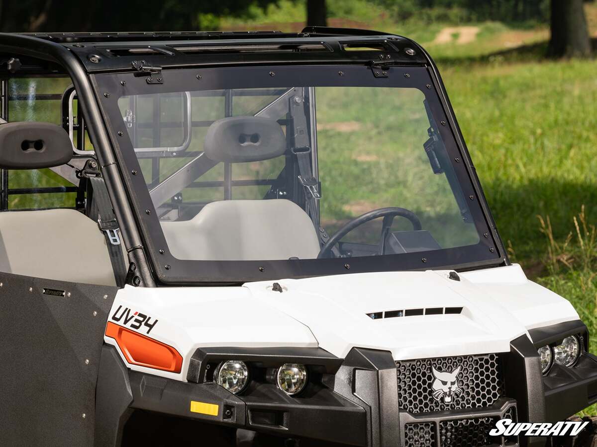 SuperATV Bobcat UV34 Maxdrive Power Flip Windshield