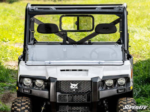 SuperATV Bobcat UV34 Scratch Resistant Flip Down Windshield