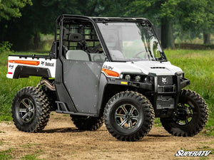 SuperATV Bobcat UV34 Scratch-Resistant Flip Windshield