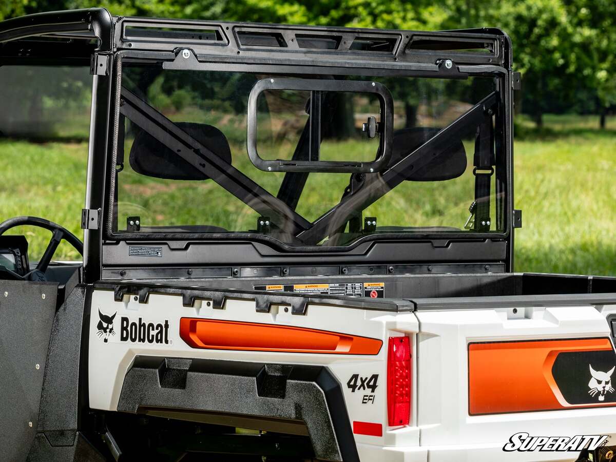 SuperATV Bobcat UV34 Sliding Rear Windshield