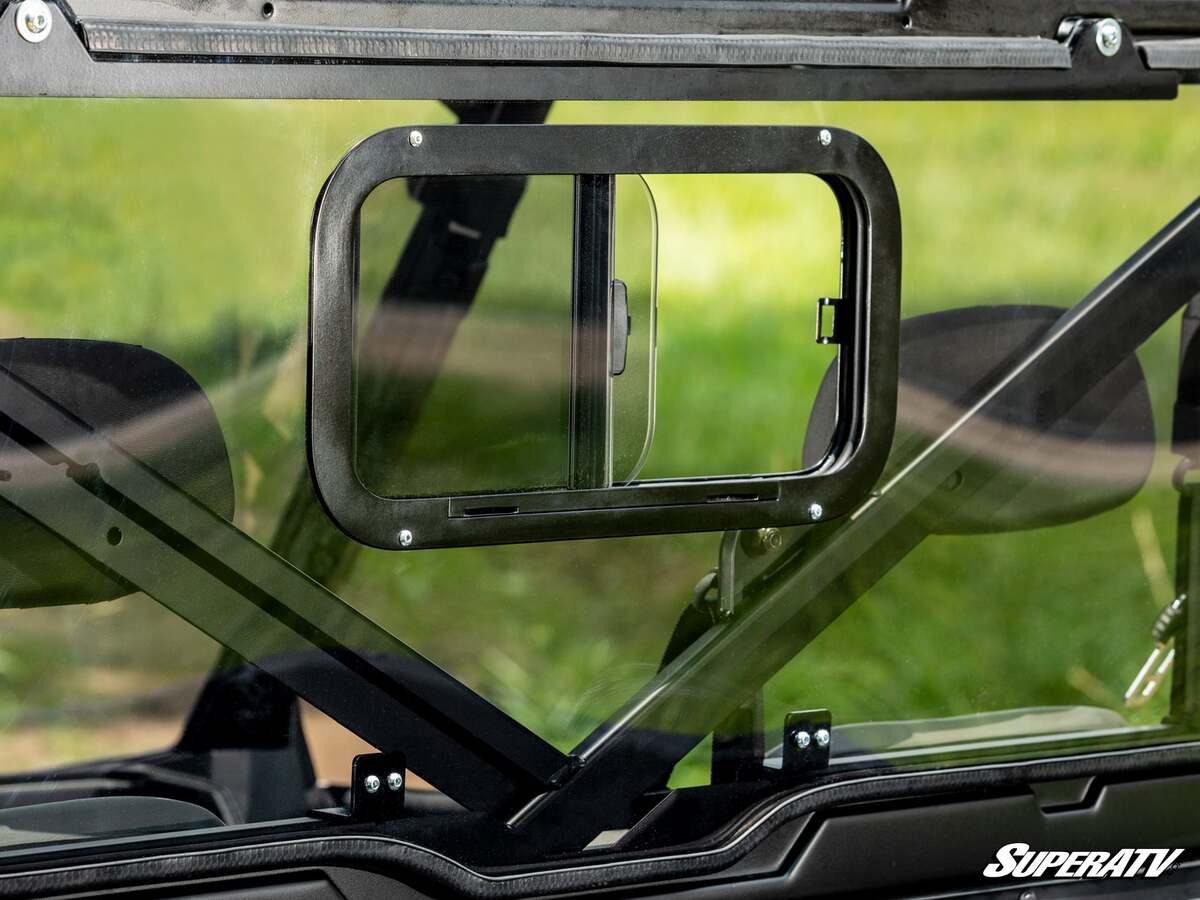 SuperATV Bobcat UV34 Sliding Rear Windshield