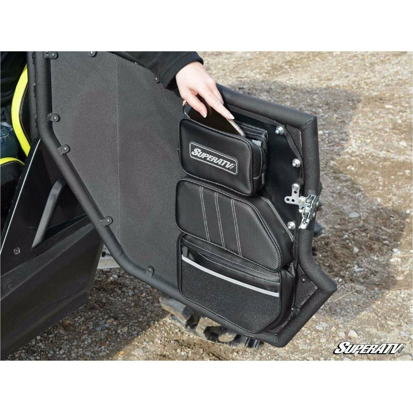 Photo of Can Am Commander (2011-2020) Door Bags (Pair) by SuperATV - Premium Storage for UTVs / Side by Sides