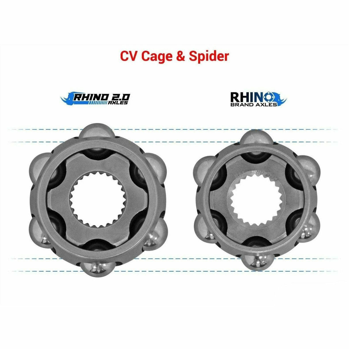 Can Am Commander Rhino 2.0 Heavy Duty Axle