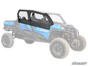 SuperATV Can-Am Commander Primal Soft Cab Enclosure Upper Doors