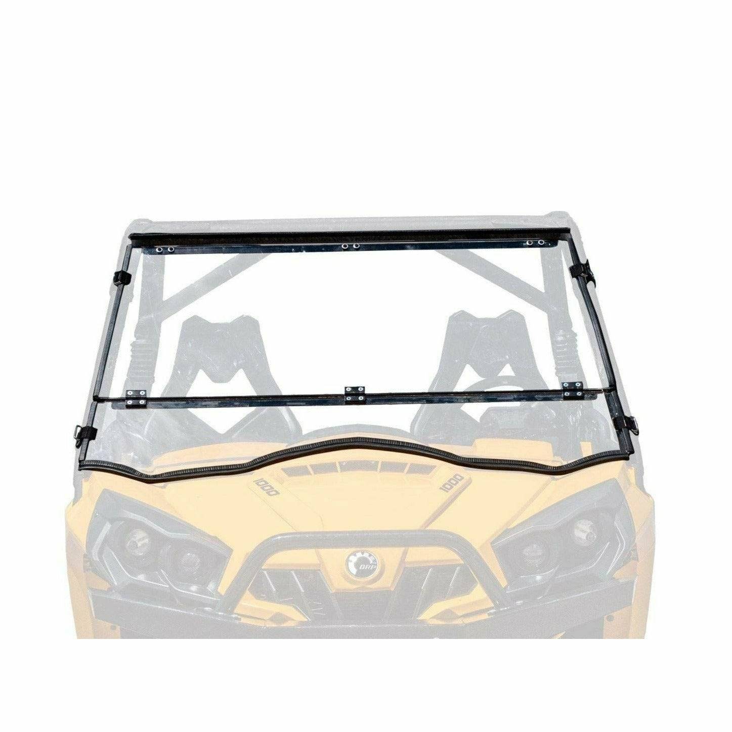 Can Am Commander (2011-2020) Scratch Resistant Flip Down Windshield