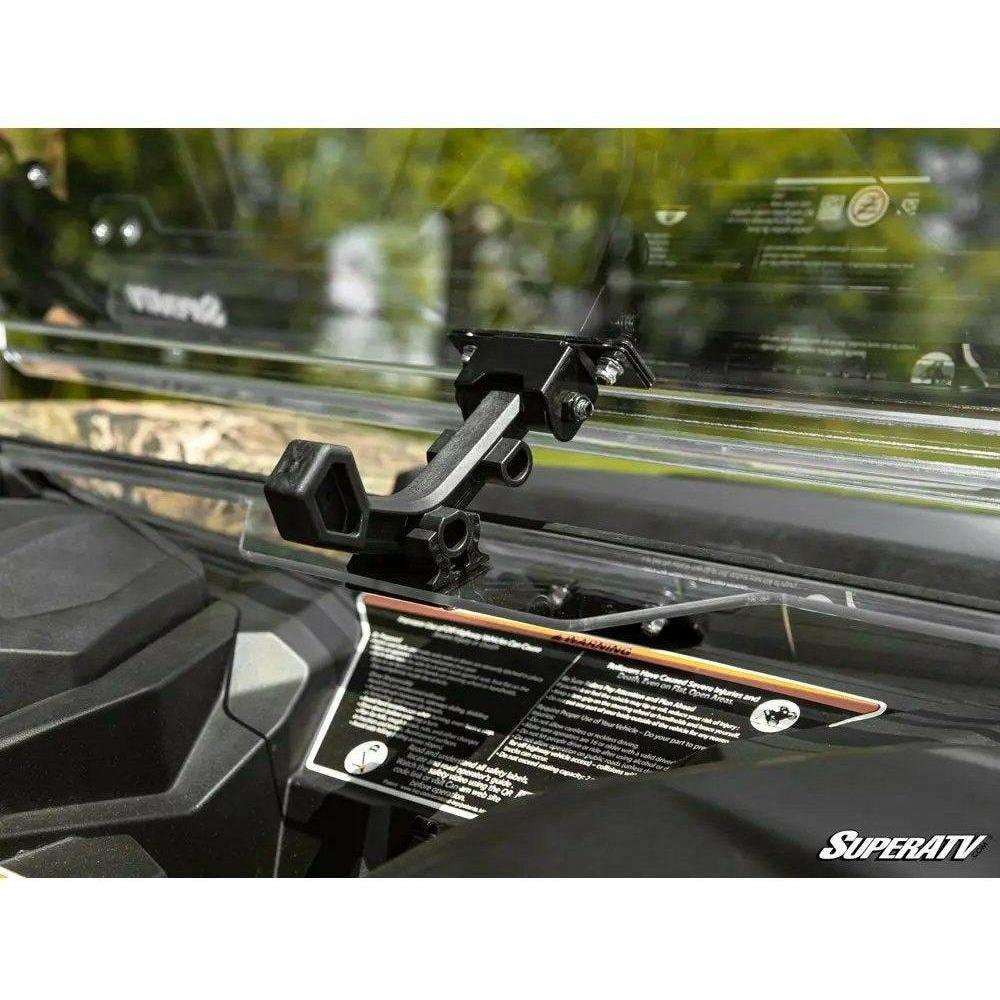 Can Am Commander Scratch Resistant Flip Windshield