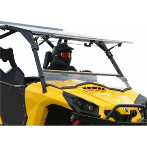 Can Am Commander Scratch Resistant Flip Windshield