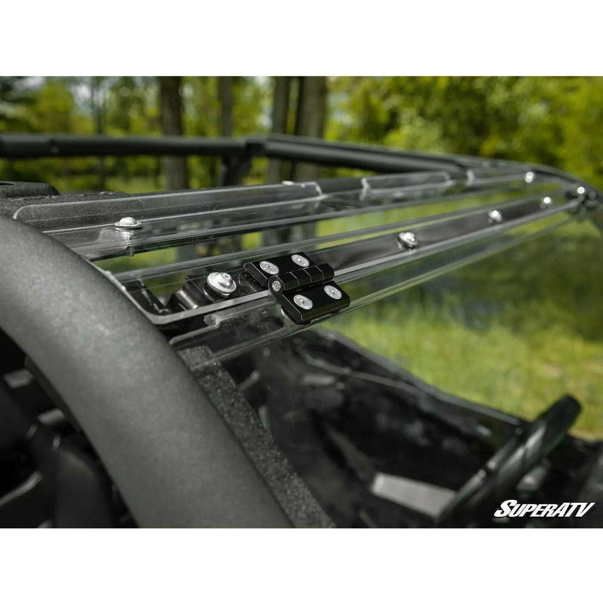 Can Am Commander Scratch Resistant Flip Windshield