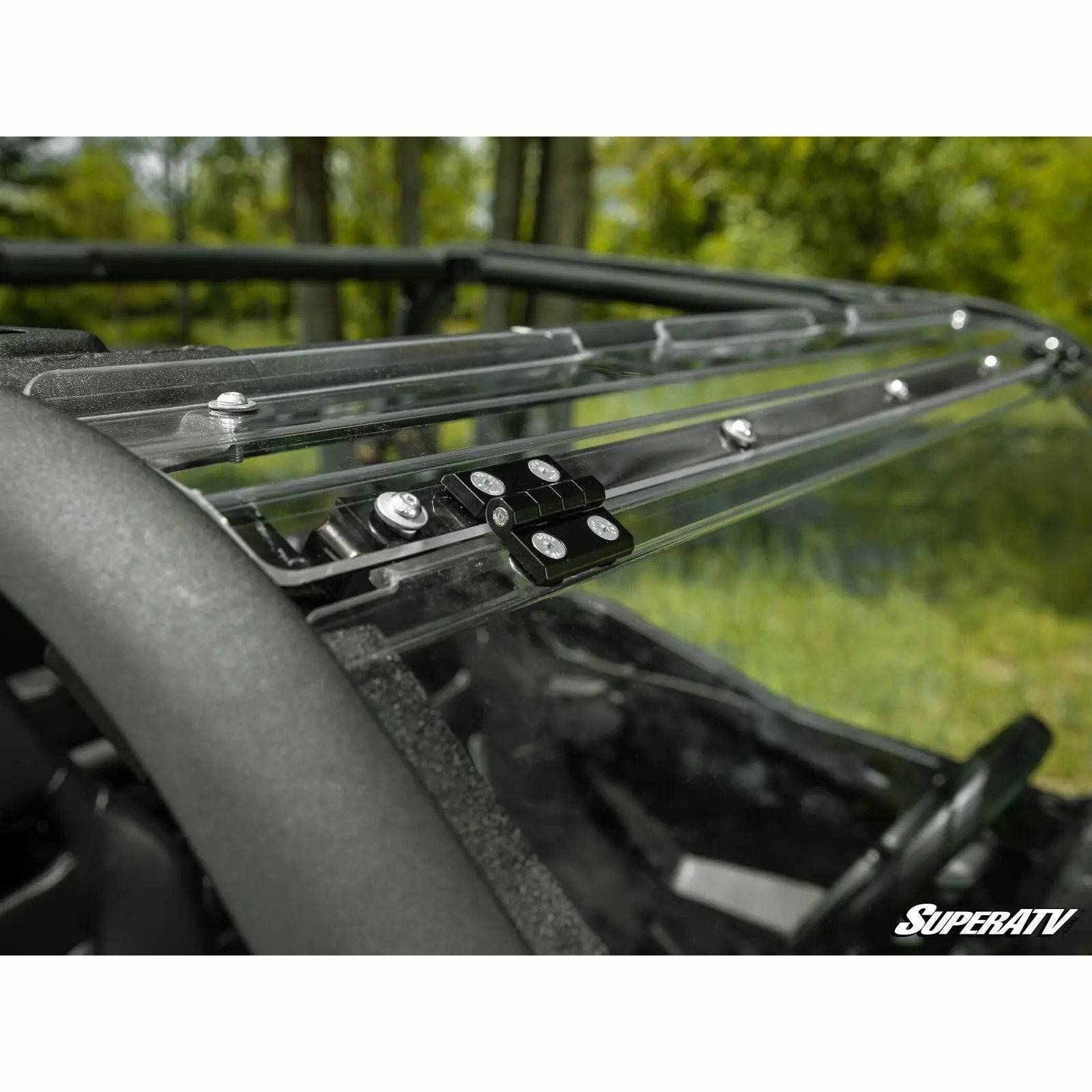 Can Am Commander Scratch Resistant Flip Windshield