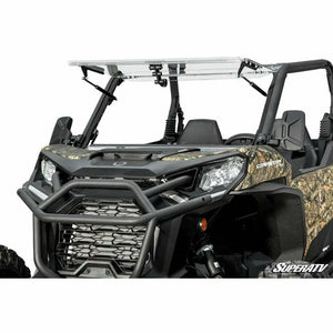 Can Am Commander Scratch Resistant Flip Windshield