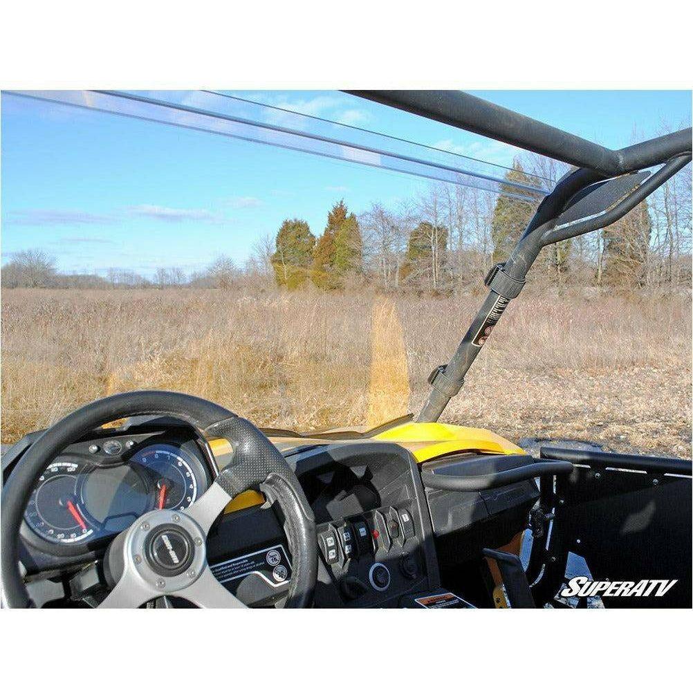 Photo of Can Am Commander Scratch Resistant Full Windshield by SuperATV - Premium Windshields for UTVs / Side by Sides