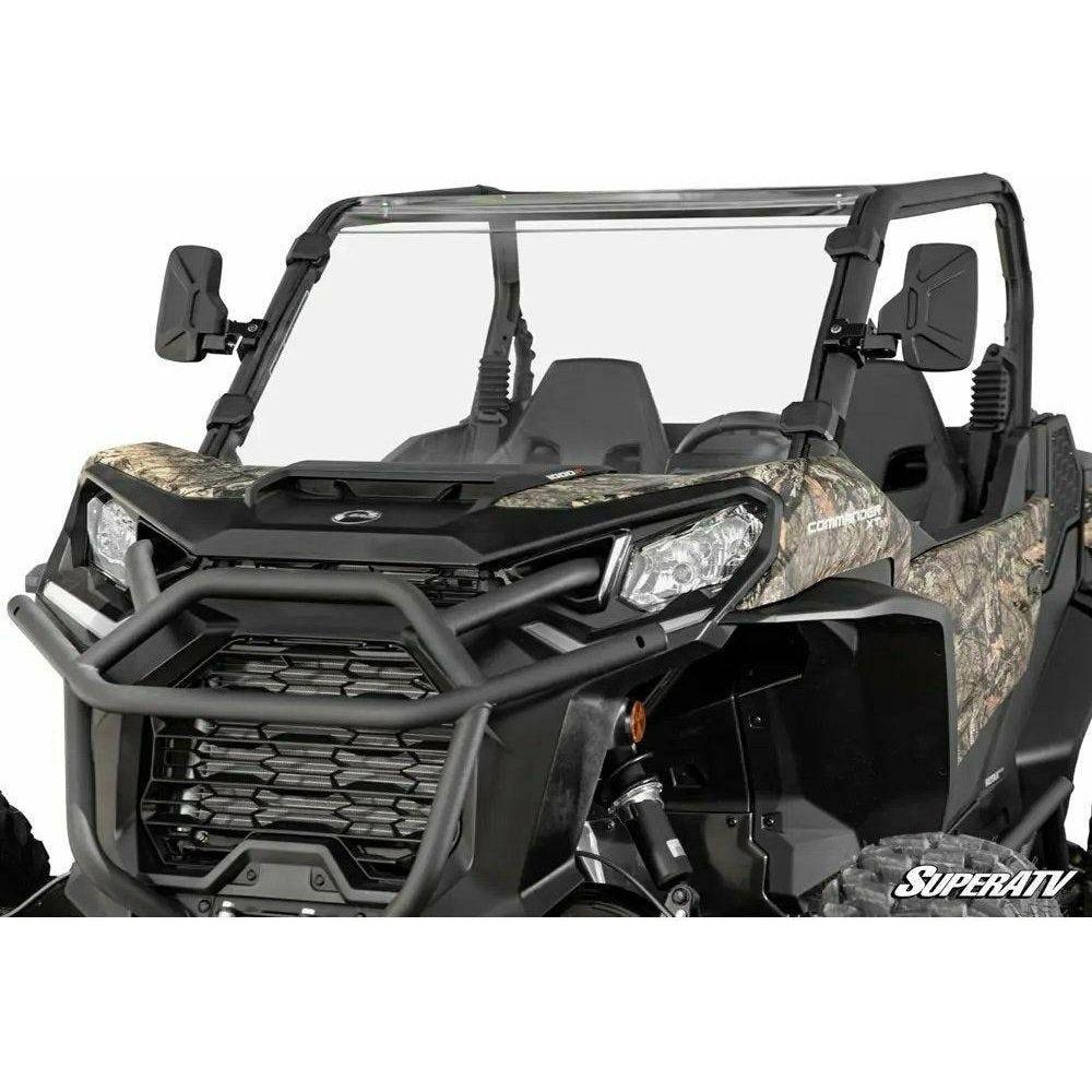 Photo of Can Am Commander Scratch Resistant Full Windshield by SuperATV - Premium Windshields for UTVs / Side by Sides