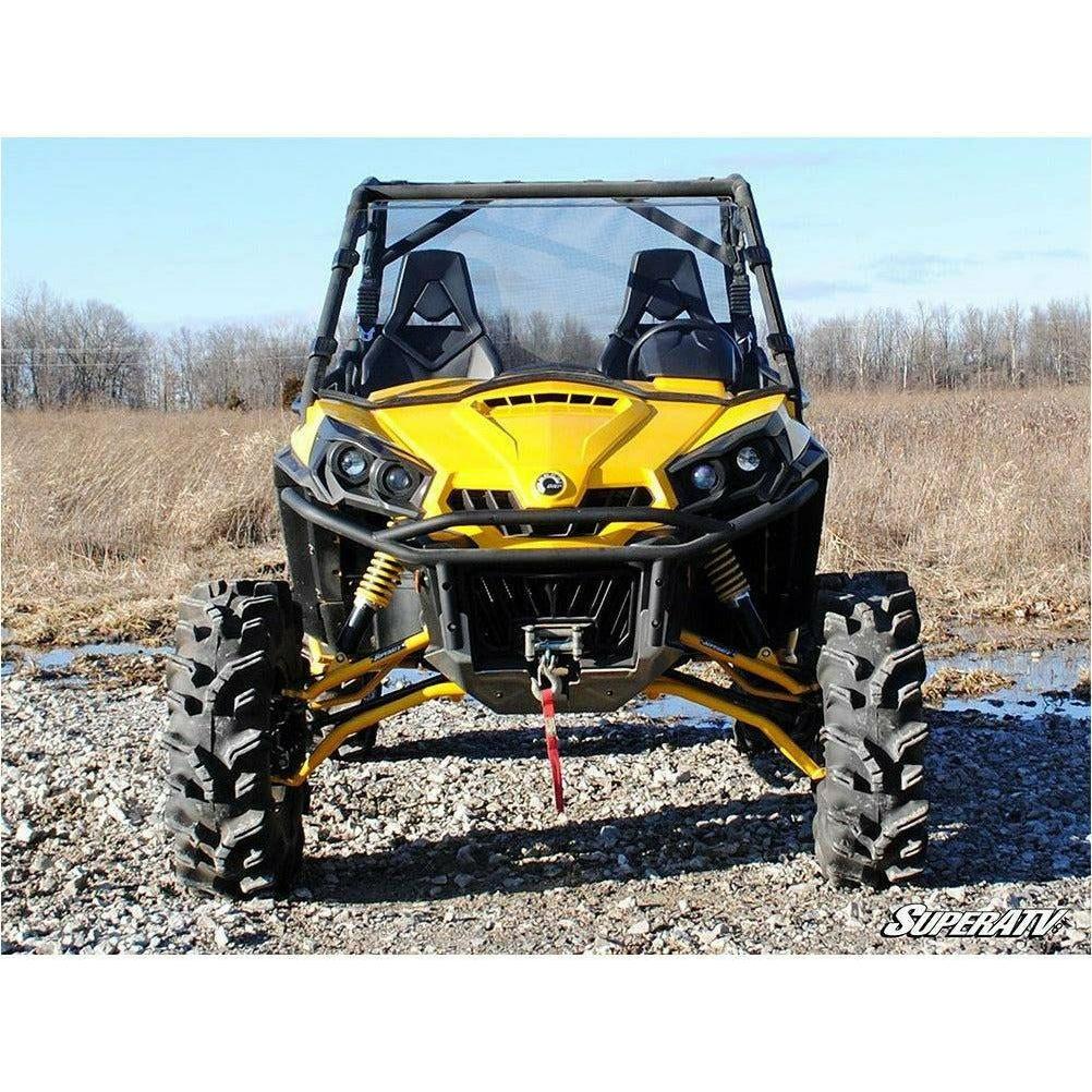 Photo of Can Am Commander Scratch Resistant Full Windshield by SuperATV - Premium Windshields for UTVs / Side by Sides