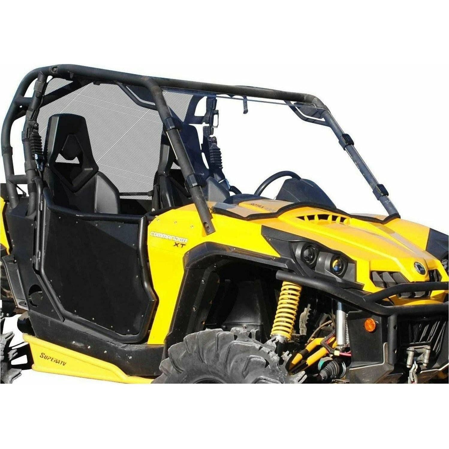 Photo of Can Am Commander Scratch Resistant Full Windshield by SuperATV - Premium Windshields for UTVs / Side by Sides