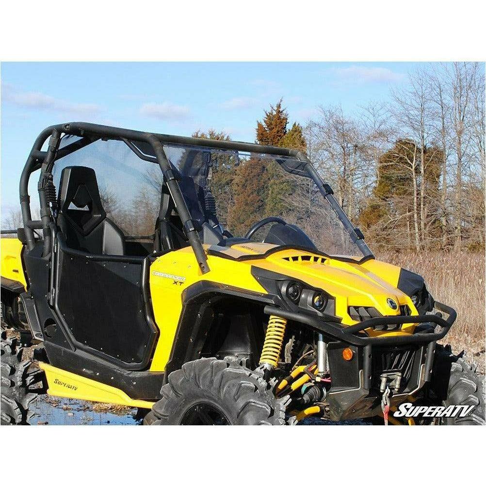 Photo of Can Am Commander Scratch Resistant Full Windshield by SuperATV - Premium Windshields for UTVs / Side by Sides