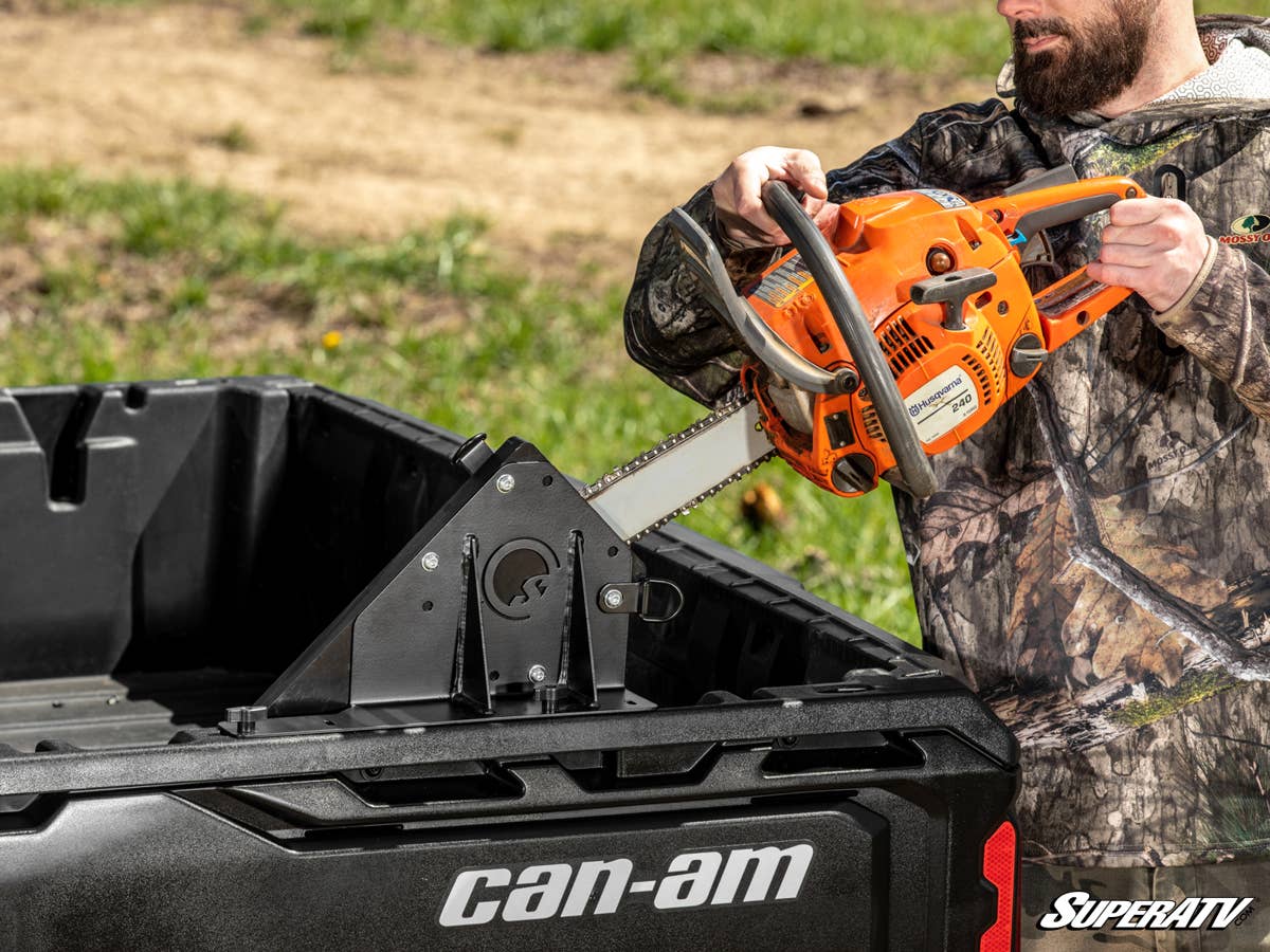 SuperATV Can-Am Defender Chainsaw Mount