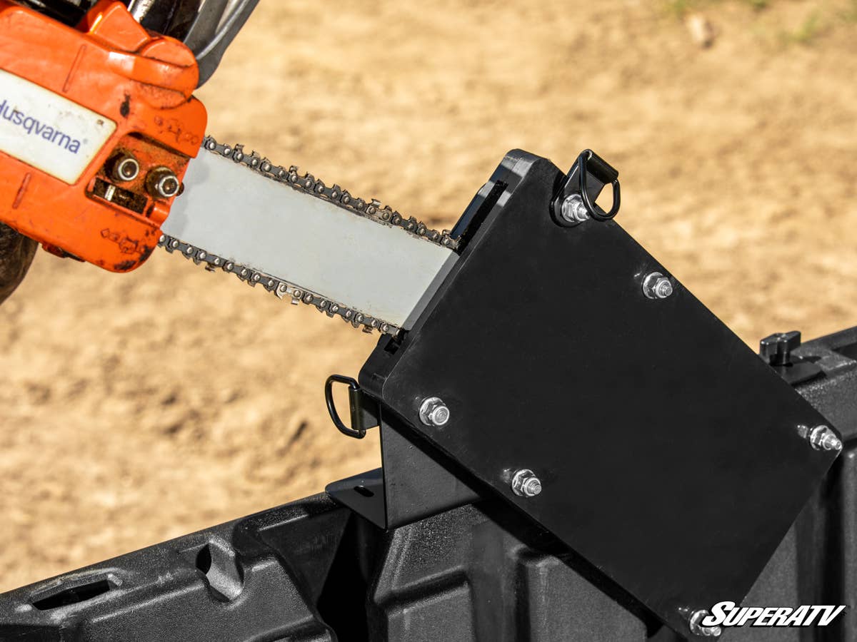 SuperATV Can-Am Defender Chainsaw Mount