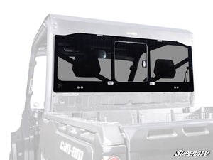 SuperATV Can-Am Defender Glass Sliding Rear Windshield