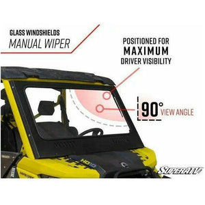 Can Am Defender Glass Windshield