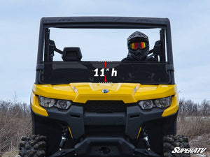 SuperATV Can-Am Defender Half Windshield