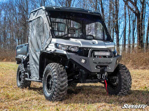 SuperATV Can-Am Defender Heavy Weight Winch-Ready Front Bumper