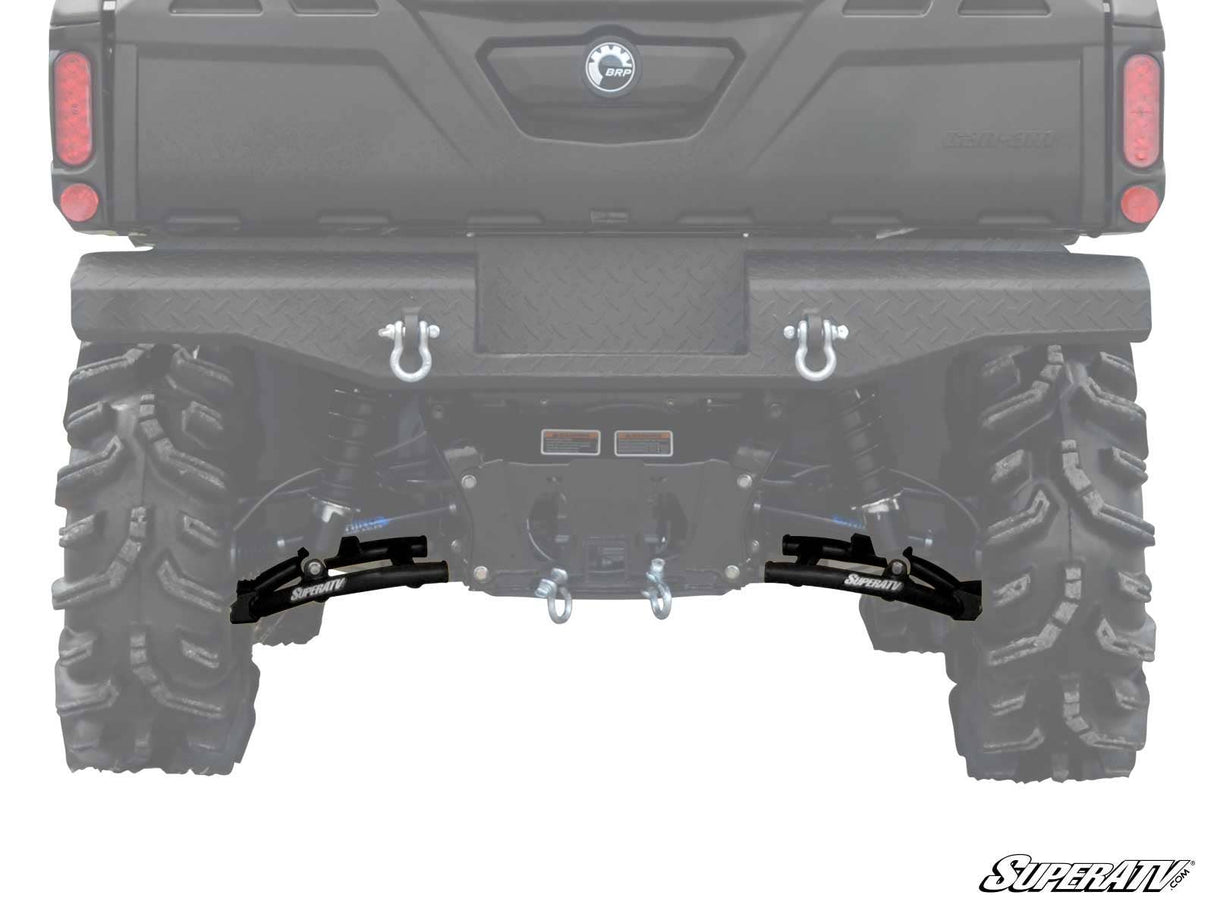 SuperATV Can-Am Defender High Clearance Lower Rear A-Arms