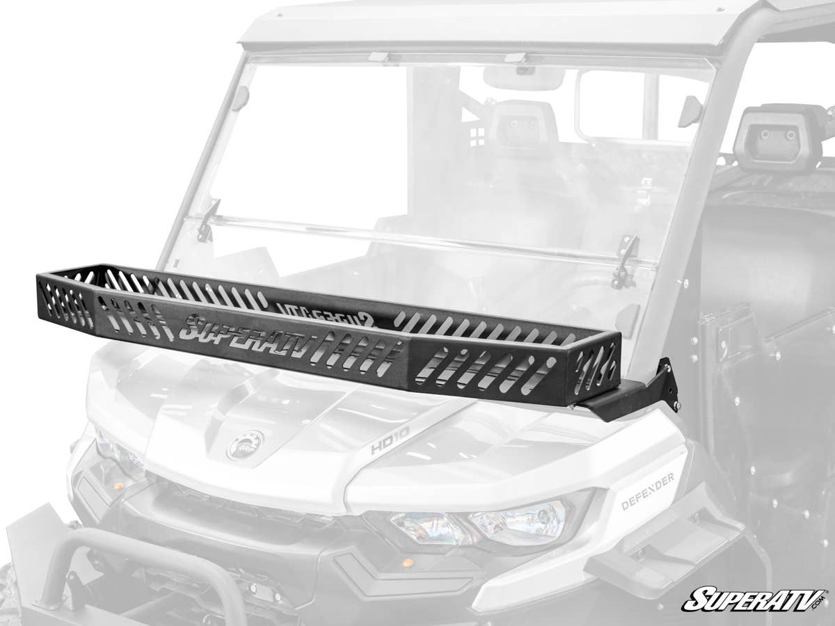 SuperATV Can-Am Defender Hood Rack Bravo