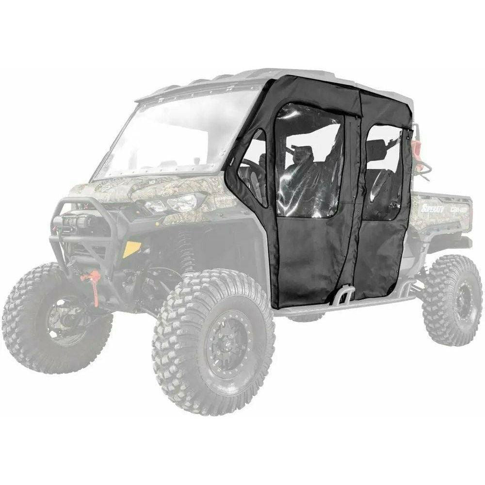 Photo of Can Am Defender MAX Primal Soft Cab Enclosure Doors by SuperATV - Premium Doors for UTVs / Side by Sides