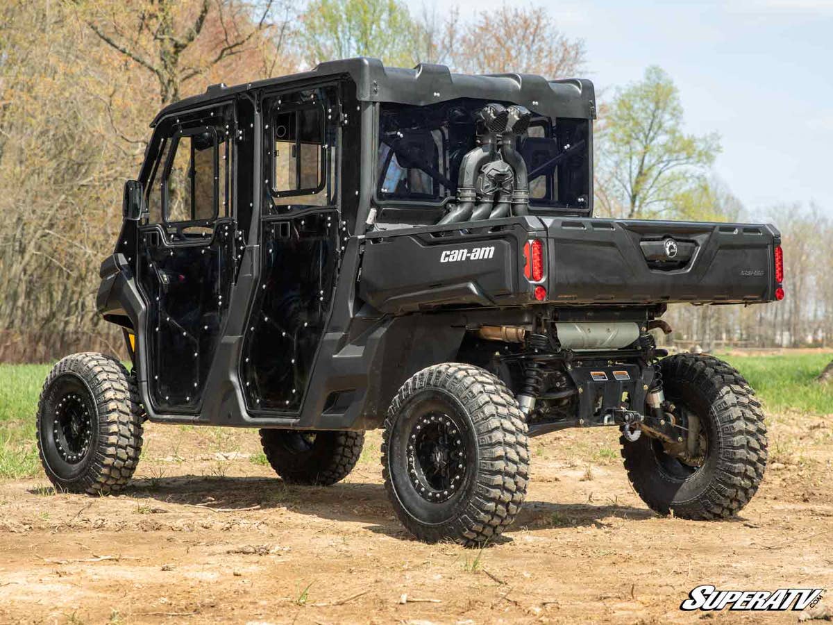 Photo of SuperATV Can-Am Defender MAX Convertible Cab Enclosure Doors by SuperATV - Premium Cab Enclosures for UTVs / Side by Sides